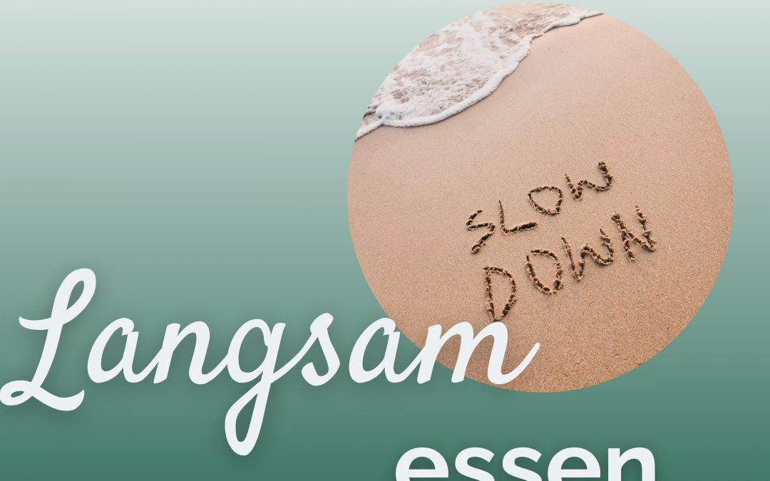 Langsamer essen bei Reflux